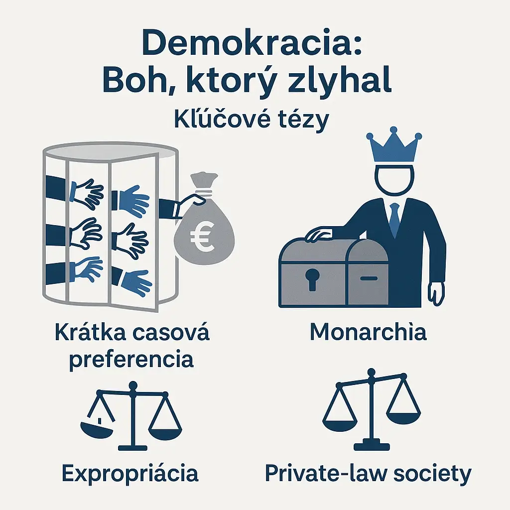 1. Kniha „Demokracia: Boh, ktorý zlyhal“ – kľúčové tézy